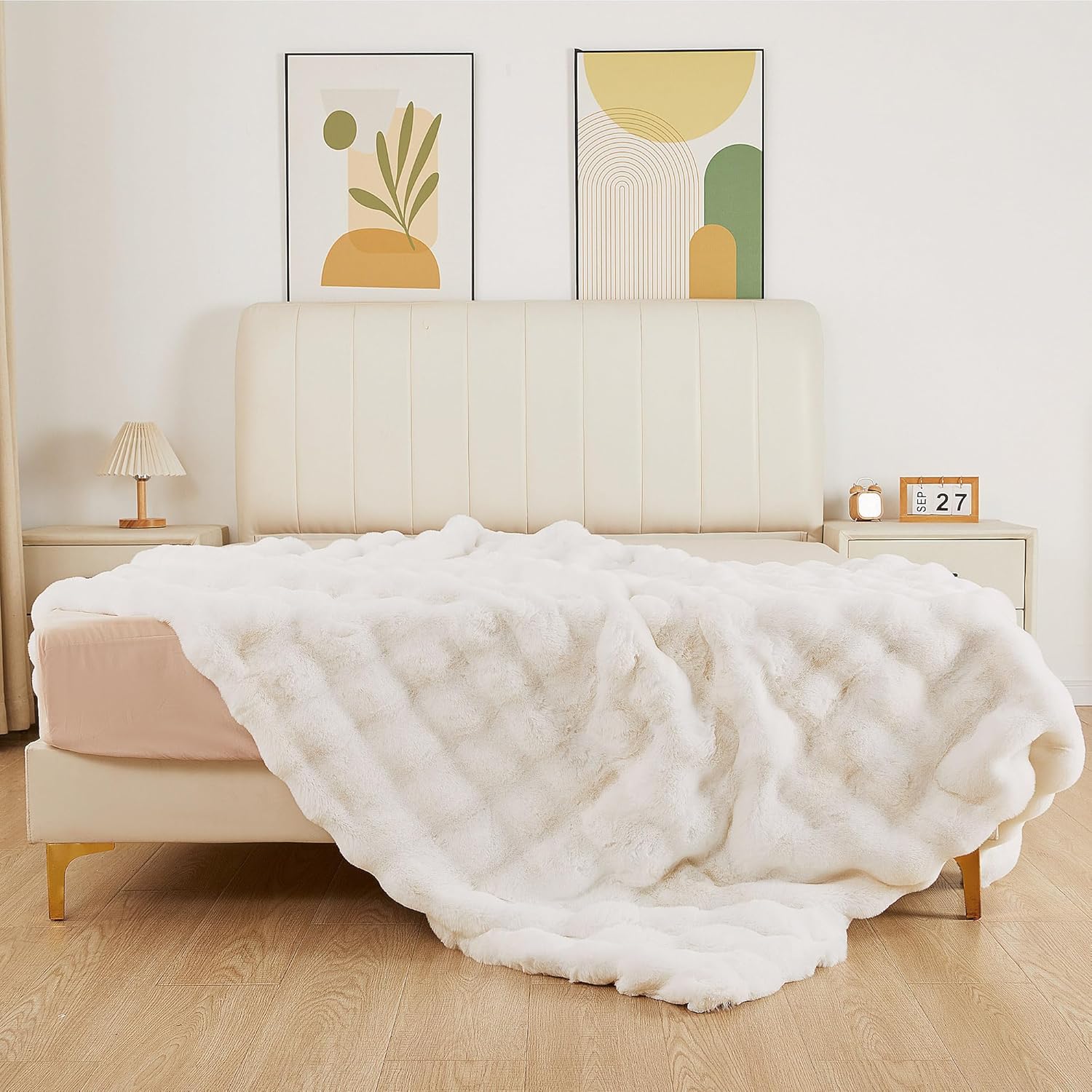 Luxury Rabbit Fur Blanket